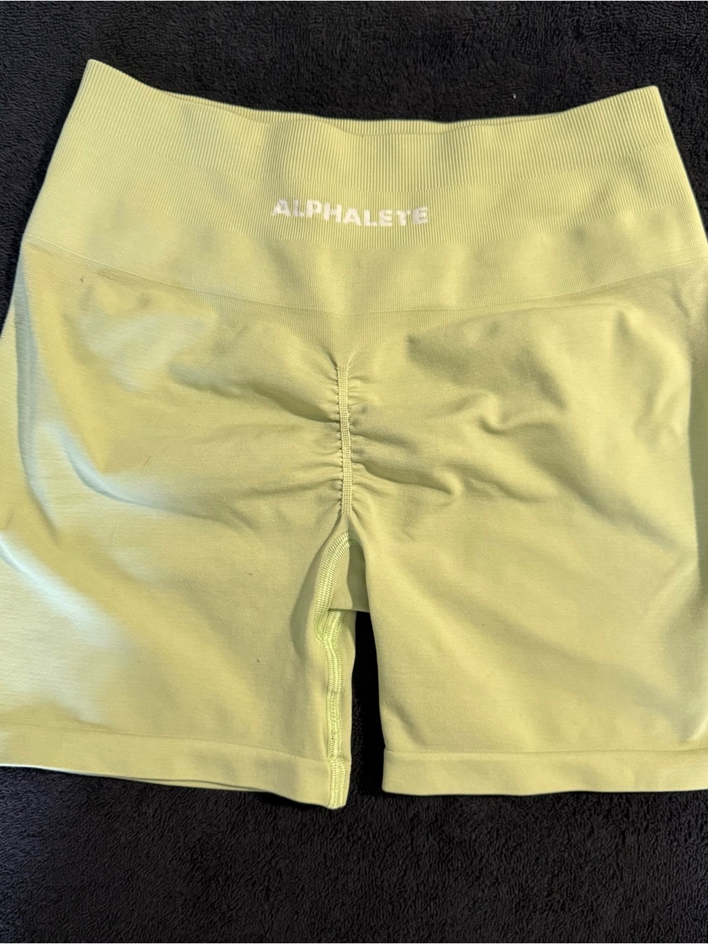 Alphalete High-Waist Scrunch Bike Shorts